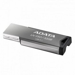 Stick memorie USB AData UV350, 32 GB, USB 3.2, Carcasa metal, Gri